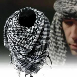 100% Cotton Tactical Arab Scarves For Men - 7 Colours