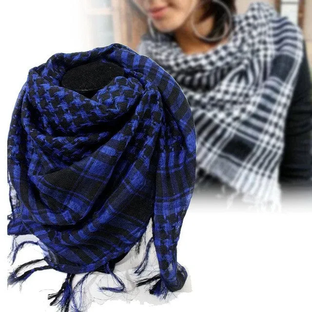 100% Cotton Tactical Arab Scarves For Men - 7 Colours