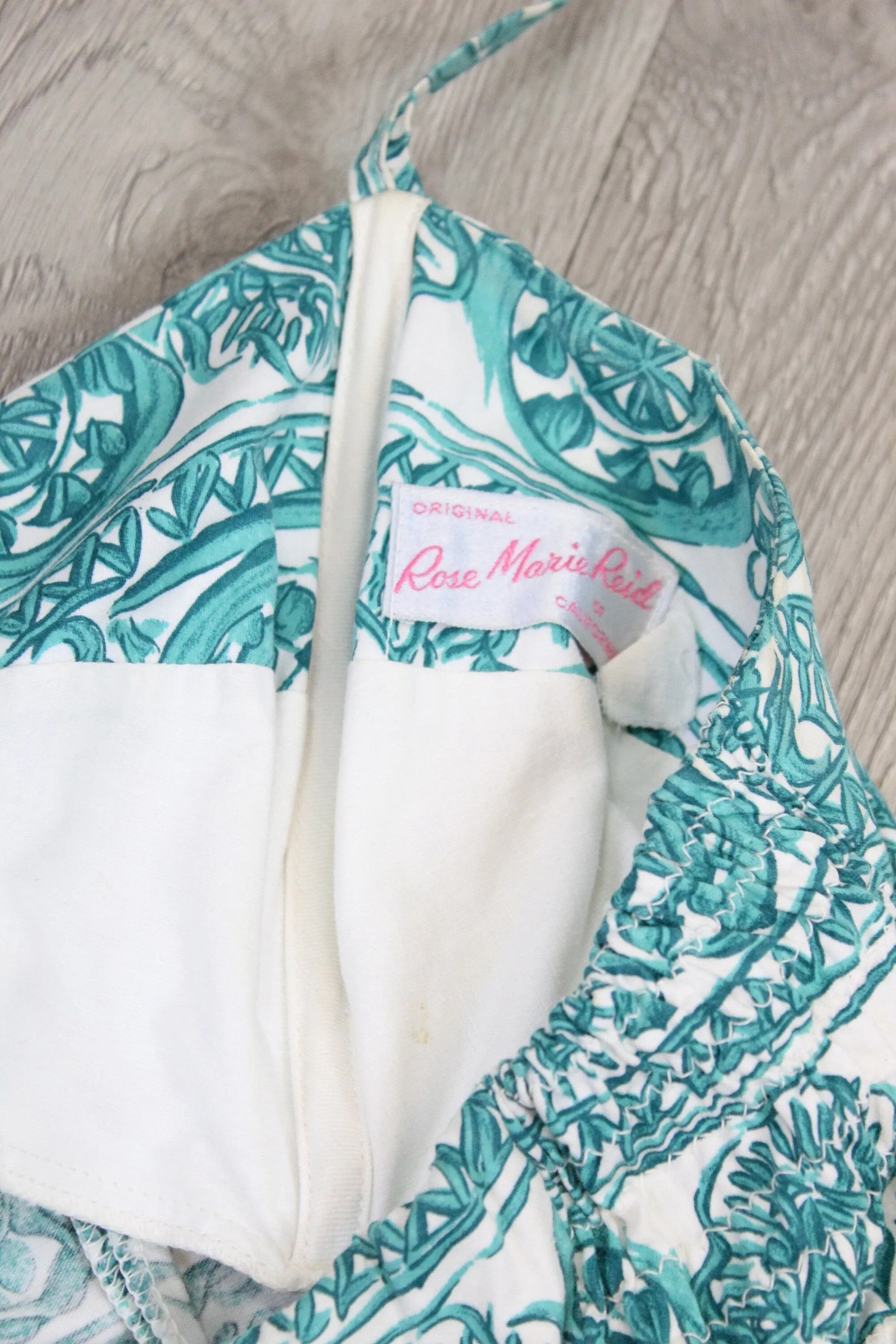 1950s ROSE MARIE REID romper playsuit cotton xs | new spring