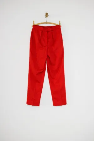 1980's CHERRY HALSTON PANTS / 28