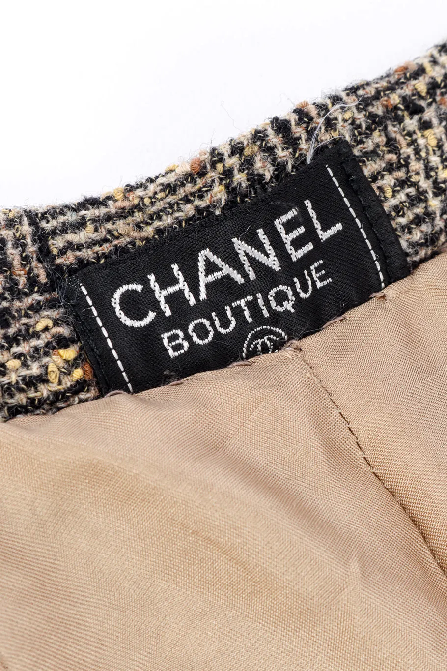 1997 A/W Bouclé Tweed Suit Set