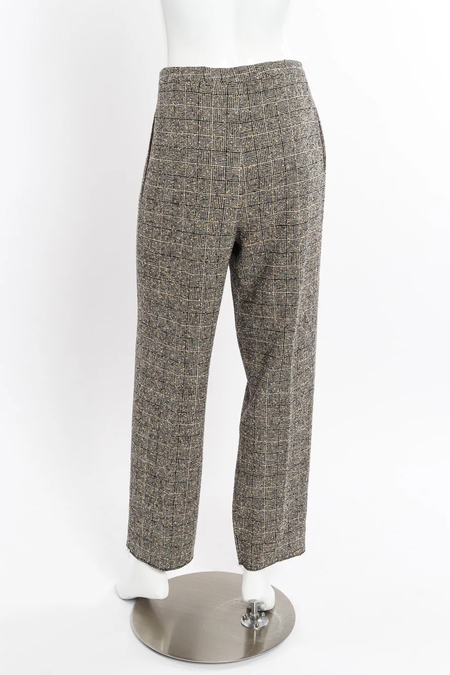 1997 A/W Bouclé Tweed Suit Set