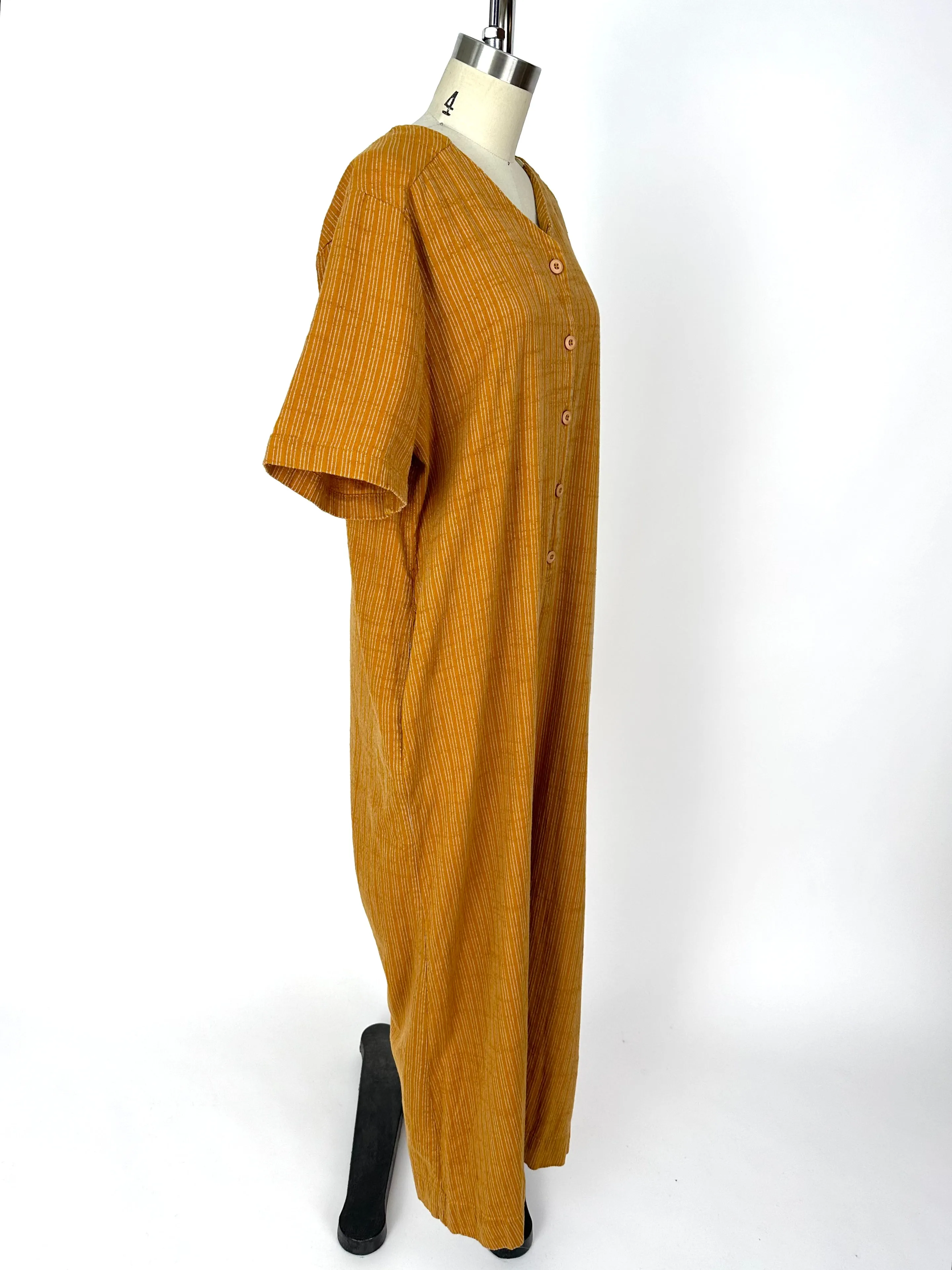 Ace & Jig Pumpkin Striped Jumpsuit