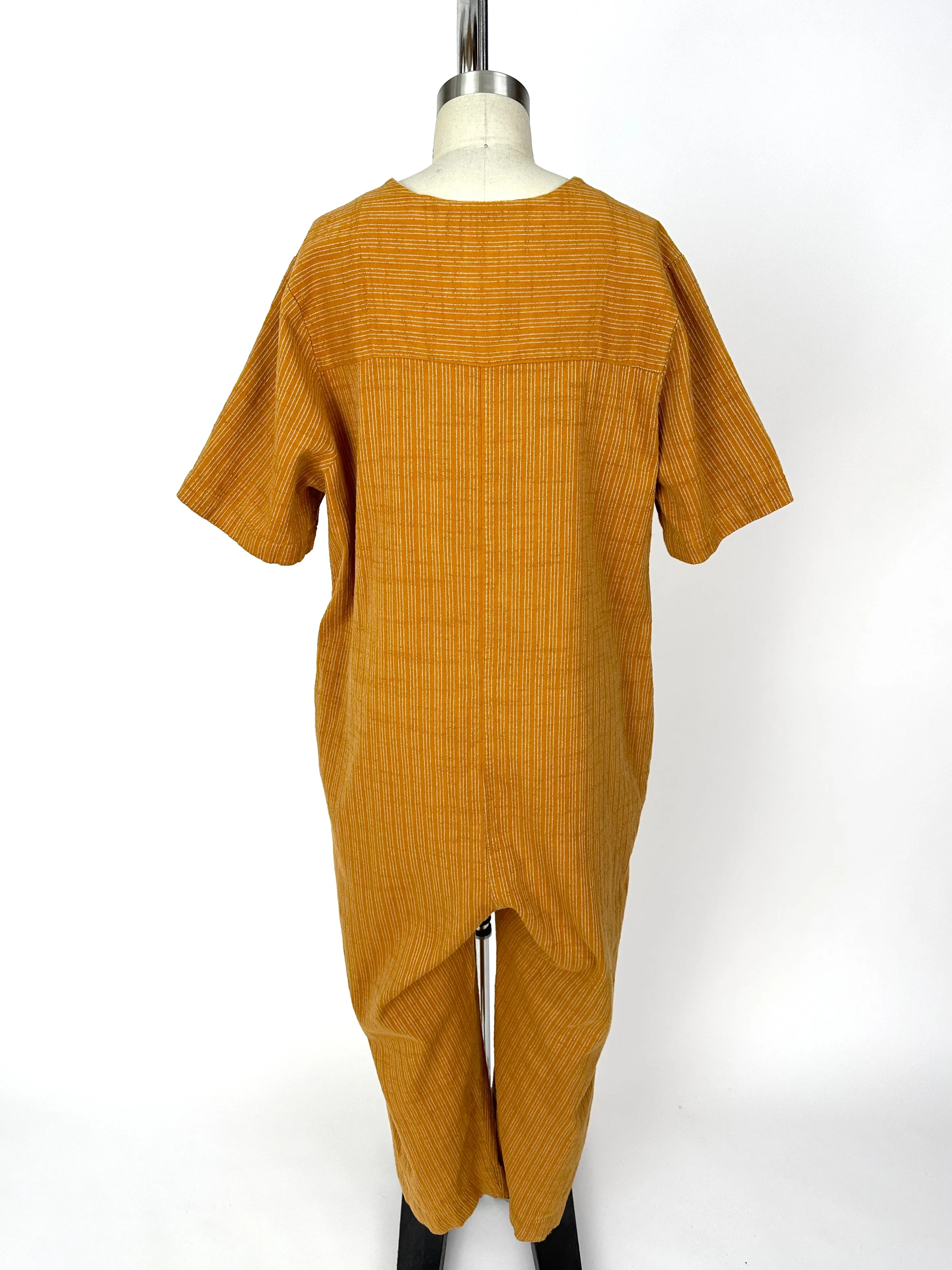 Ace & Jig Pumpkin Striped Jumpsuit