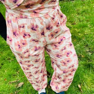 Adults Long Sleeve Cross Front Jumpsuit - Curve Fit