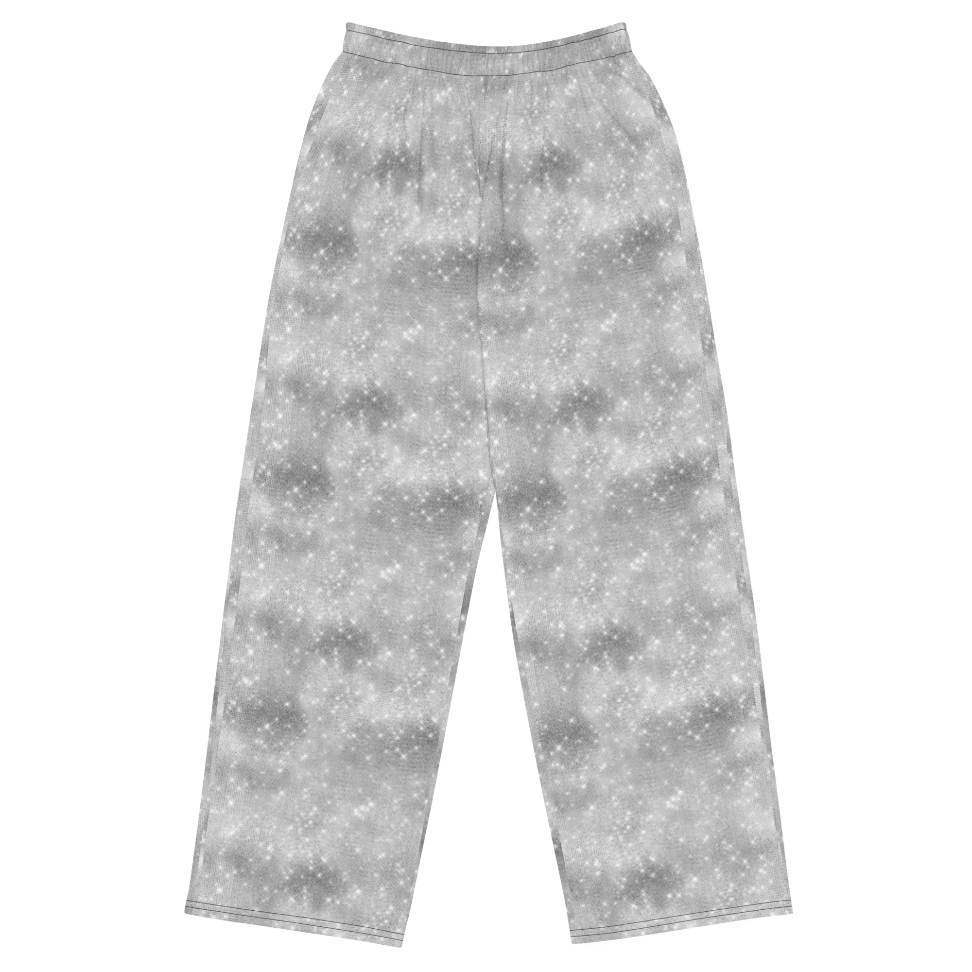 All-over print unisex wide-leg pants, Stylish- Relax pants, Back to School