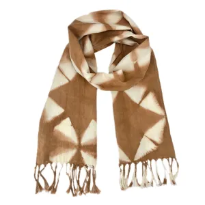 Almond Tie Dyed Scarf