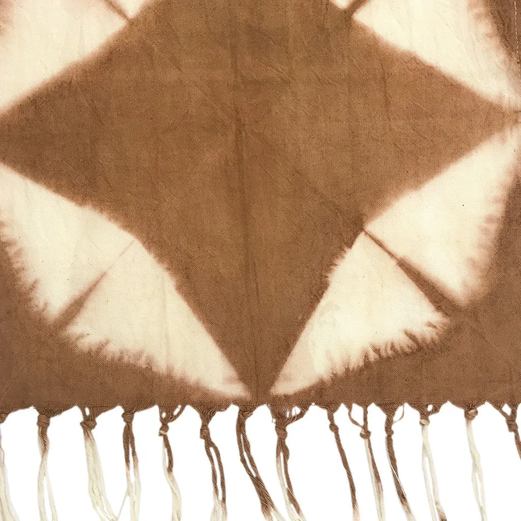 Almond Tie Dyed Scarf