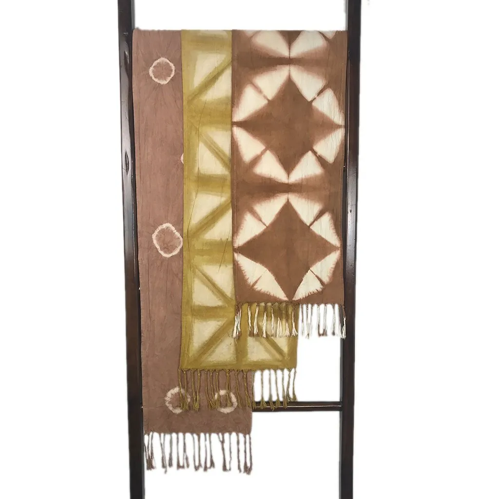 Almond Tie Dyed Scarf