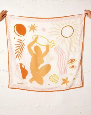 AMPHORE SCARF - TERRACOTTA