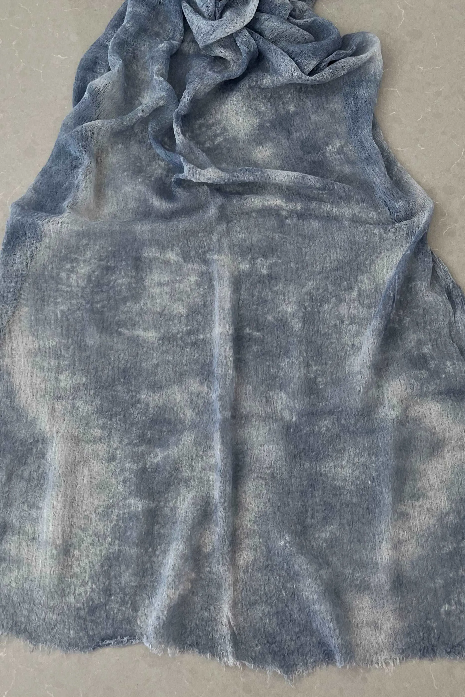ANDROMEDA Organic Gauze Cotton Tie-Dye Wrap