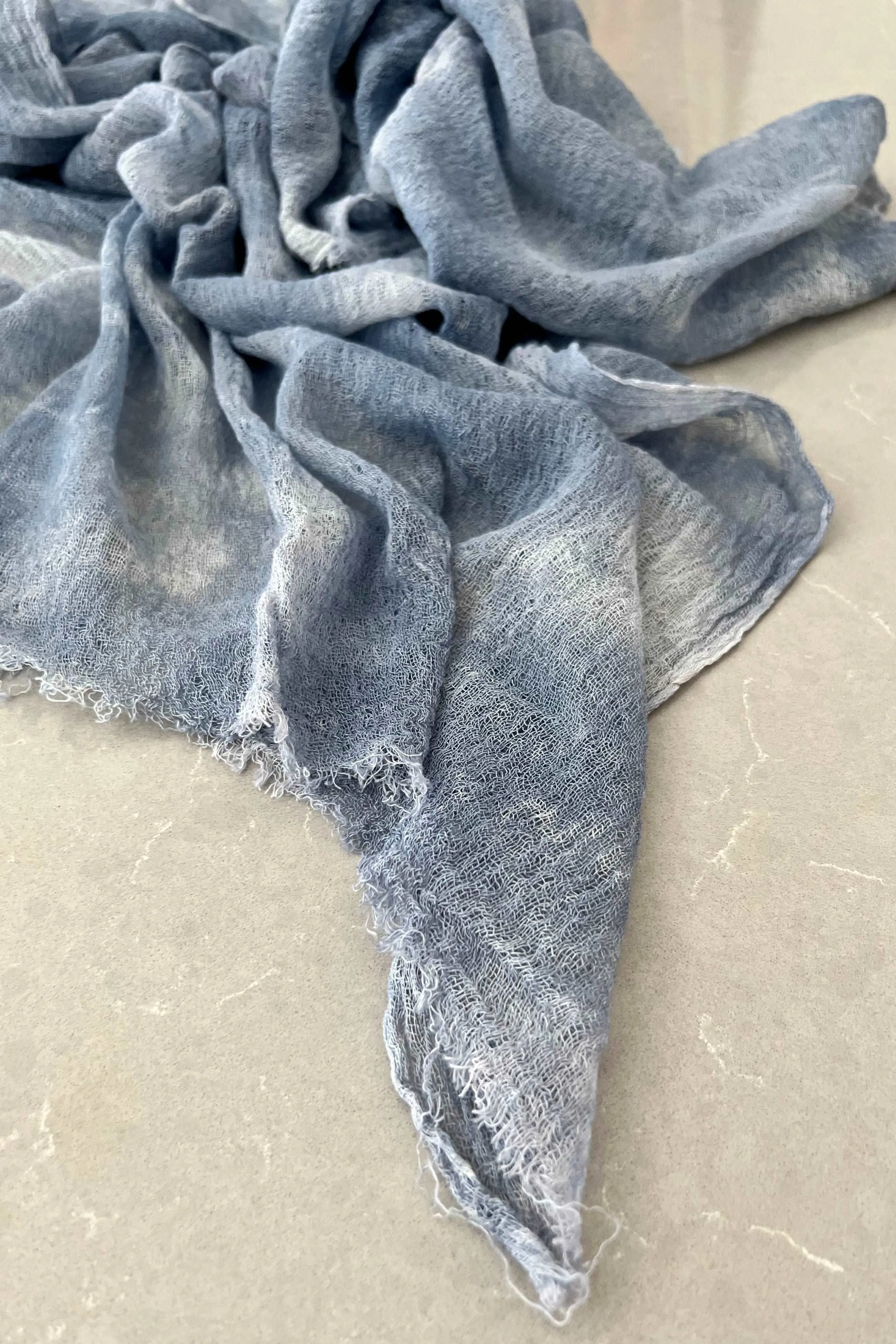 ANDROMEDA Organic Gauze Cotton Tie-Dye Wrap