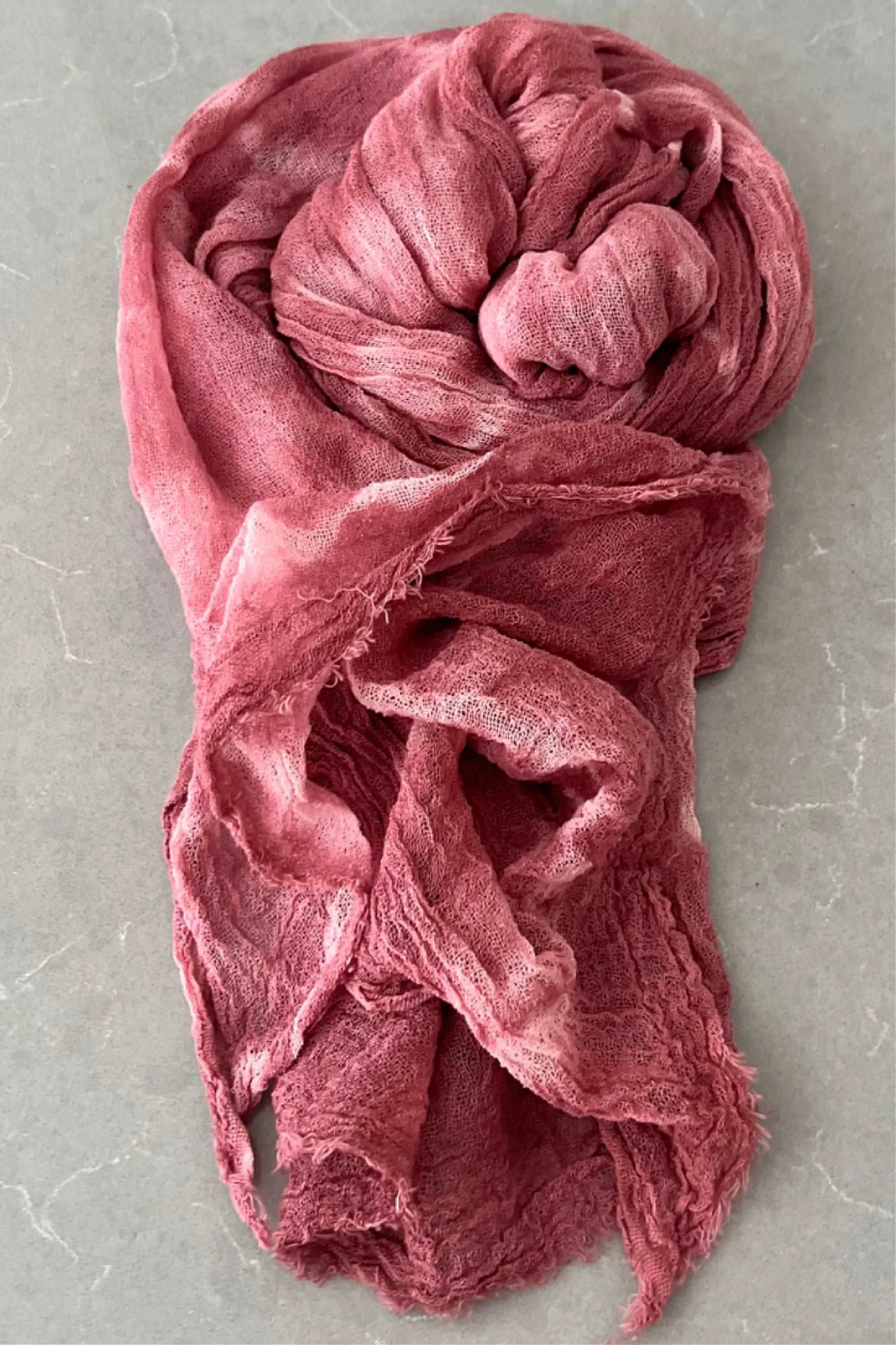 ANDROMEDA Organic Gauze Cotton Tie-Dye Wrap