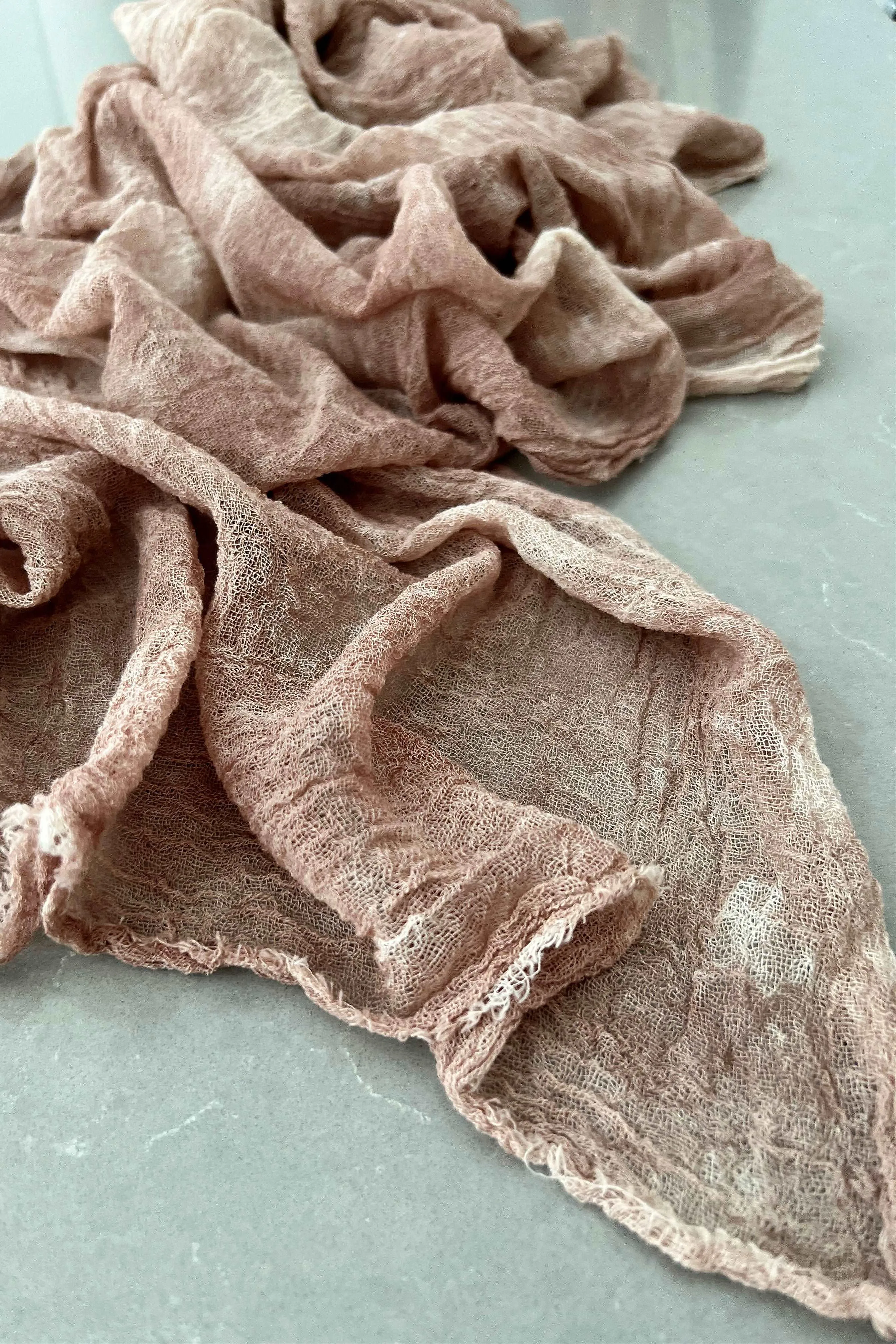 ANDROMEDA Organic Gauze Cotton Tie-Dye Wrap