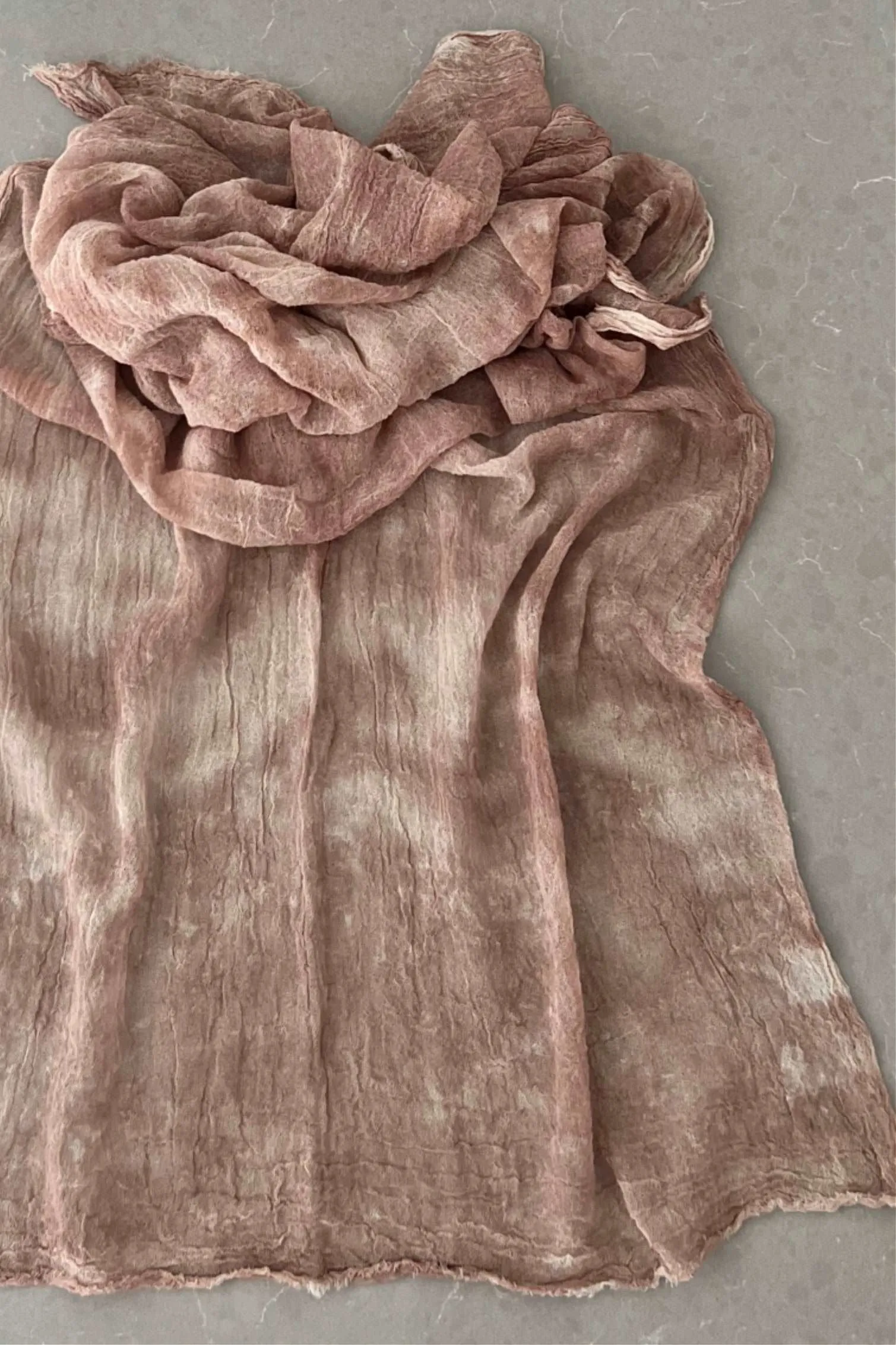 ANDROMEDA Organic Gauze Cotton Tie-Dye Wrap
