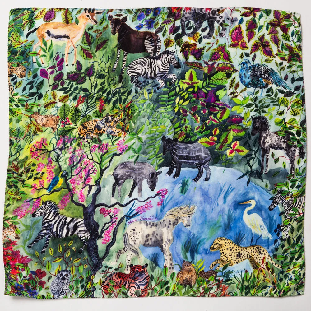 Animal Kingdom Mini Scarf