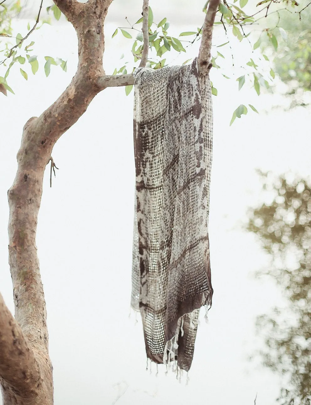 Arang Handwoven Cotton Scarf