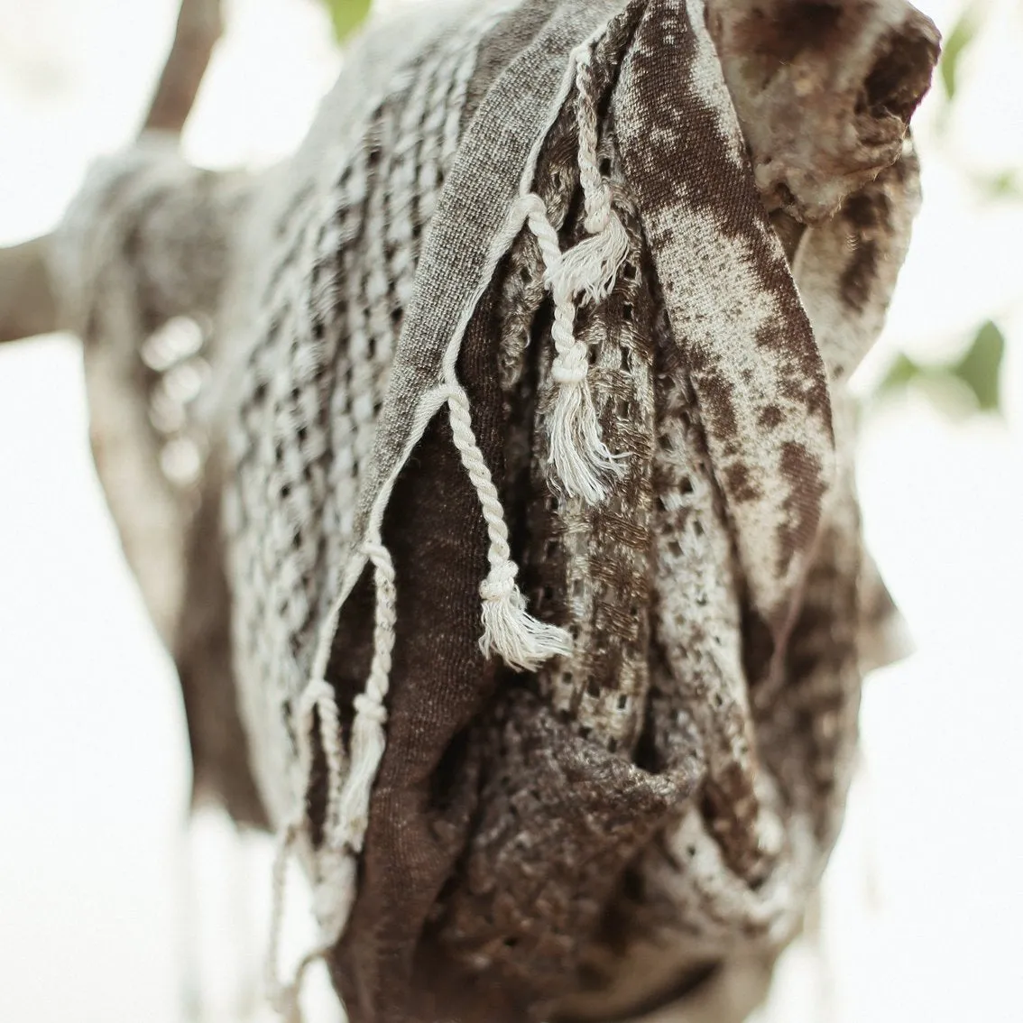 Arang Handwoven Cotton Scarf