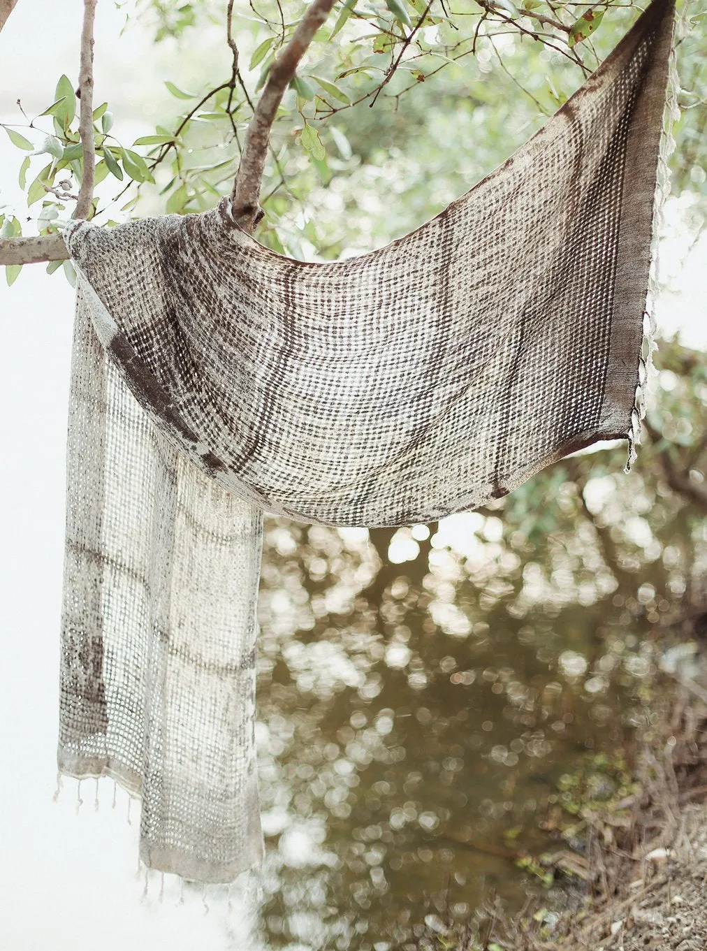 Arang Handwoven Cotton Scarf
