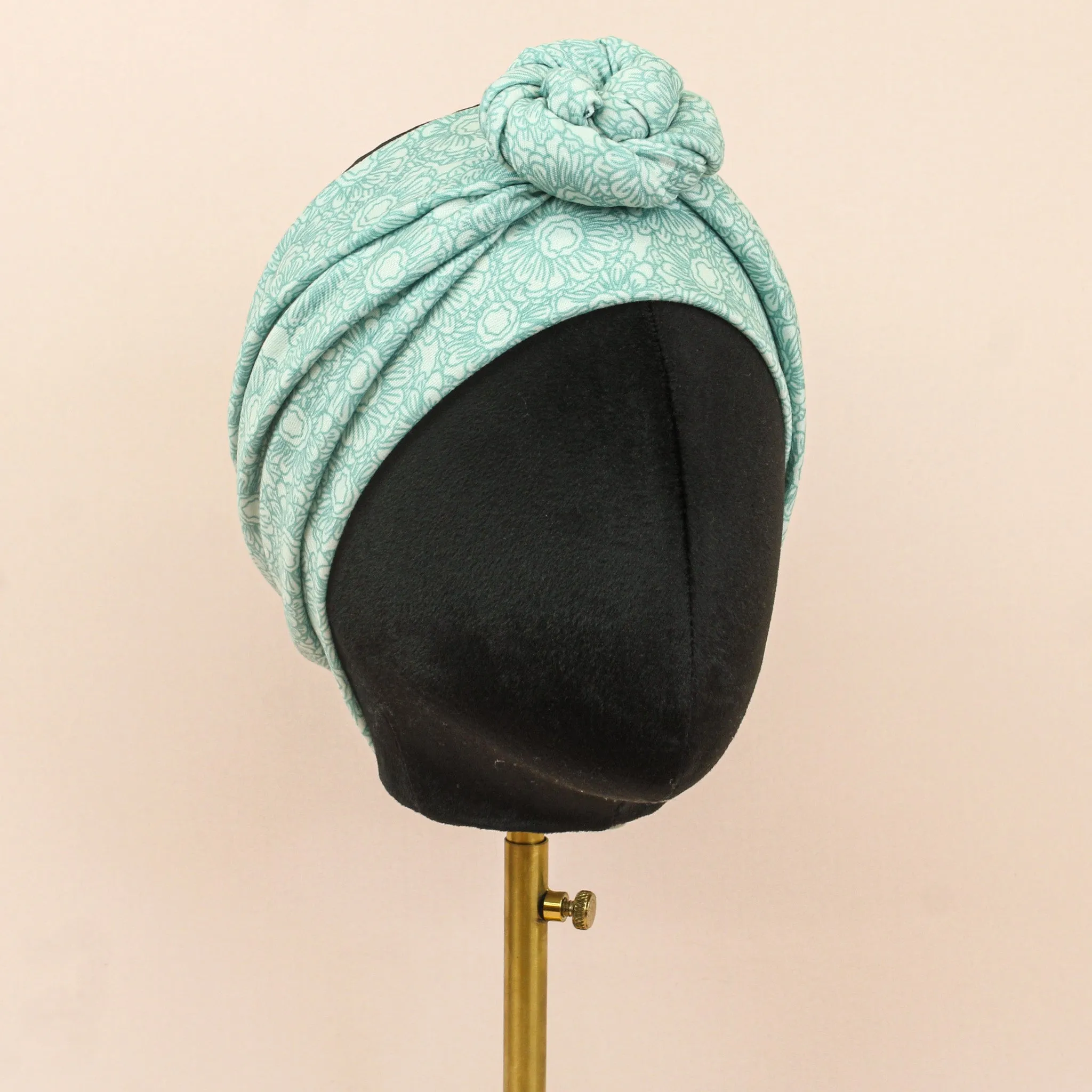 Arizona Blue Floral Wrap Headband