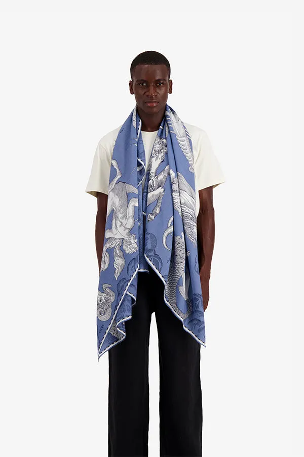 ASTROLOGIE DENIM SCARF