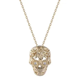 Atelier All Day 14K Gold Vermeil Dia de los Muertos Pendant