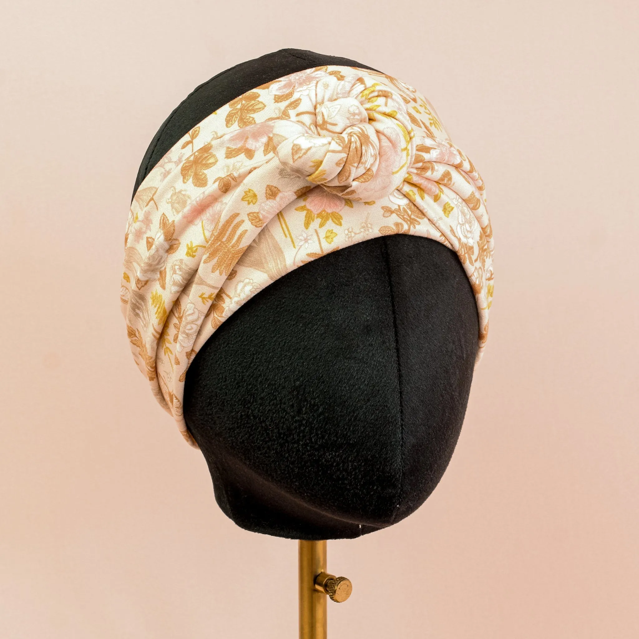 Aunt Gatie Floral Wrap Headband