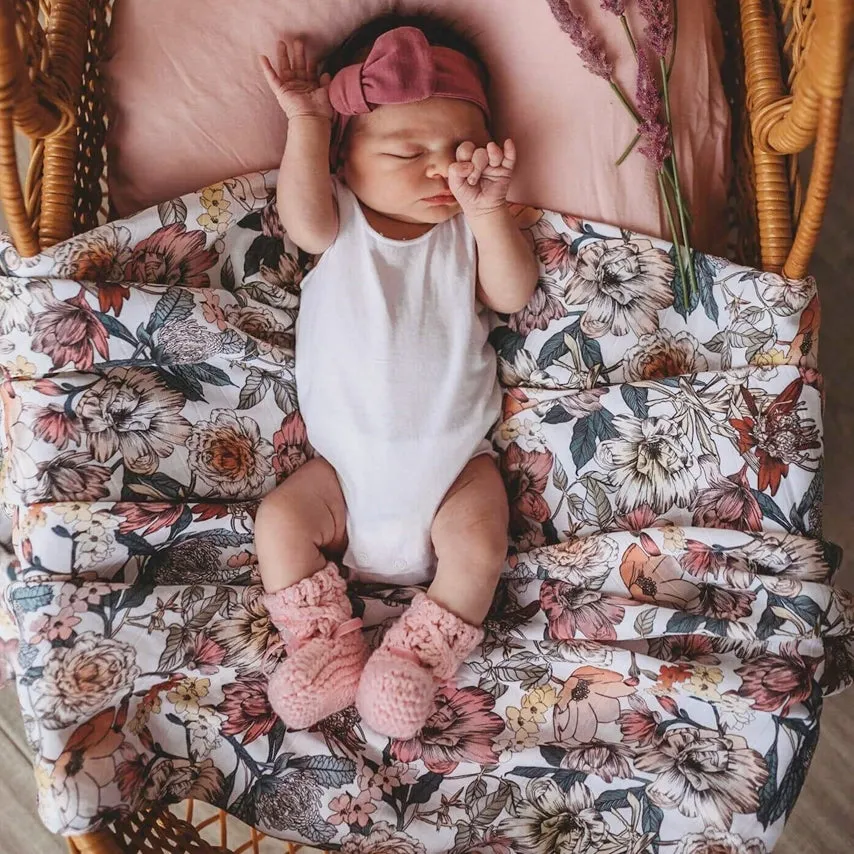 Australiana Floral Muslin Wrap