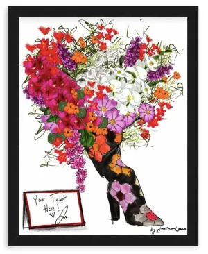 Autorretrato Bouquet with Framing
