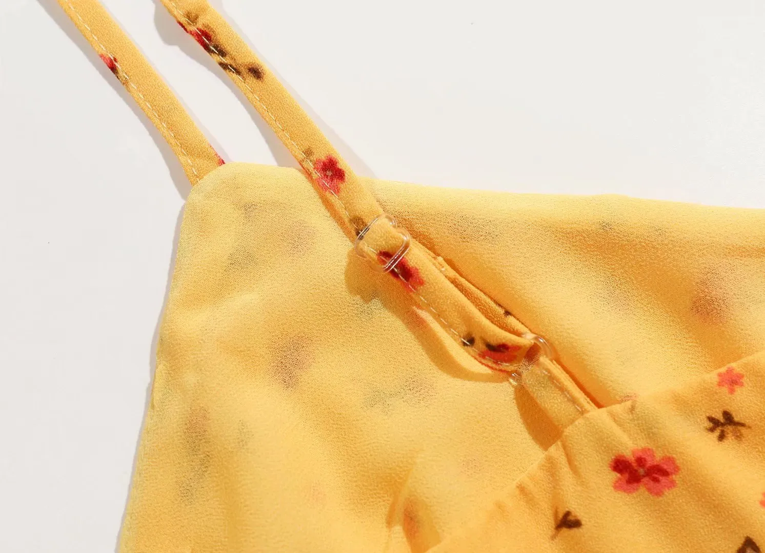 Backless Suspenders Slit Leg Midi Floral Dresses