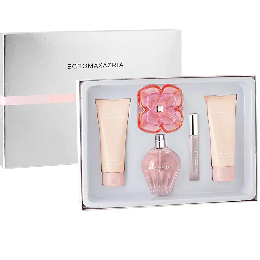 BCBG Max Azria by BCBG Max Azria for Women 3.4 oz EDP 4PC Gift Set