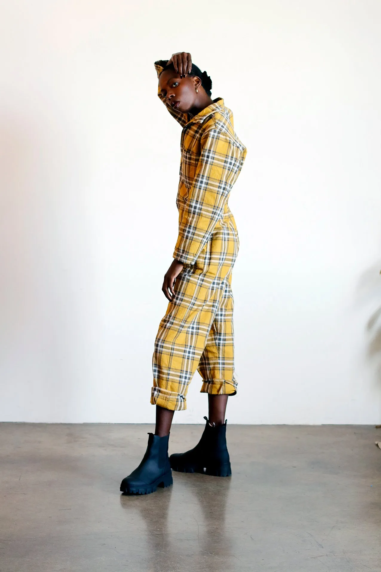 Billie Coveralls - Plaid