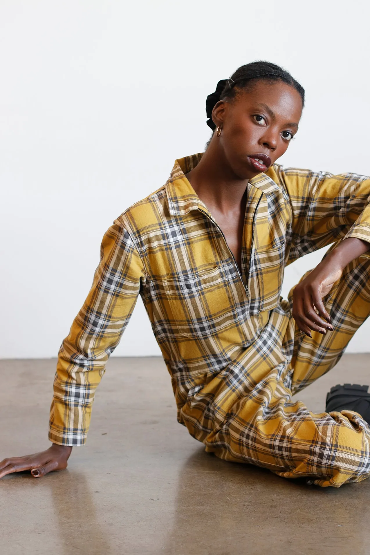 Billie Coveralls - Plaid