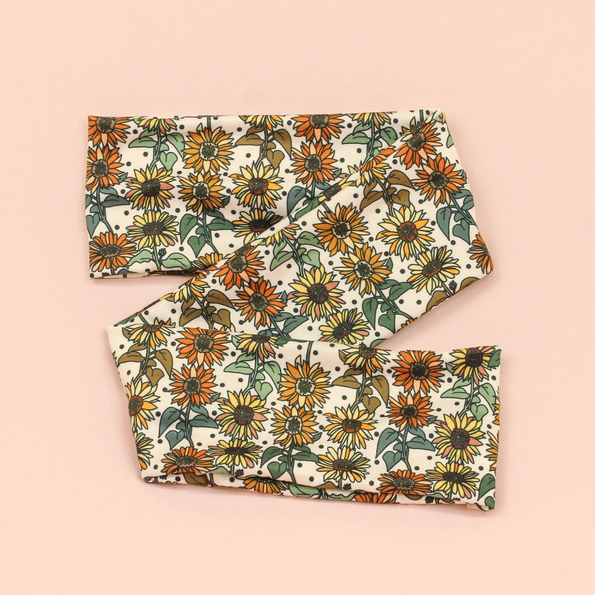 Bohoshade Sunflowers Wrap Headband
