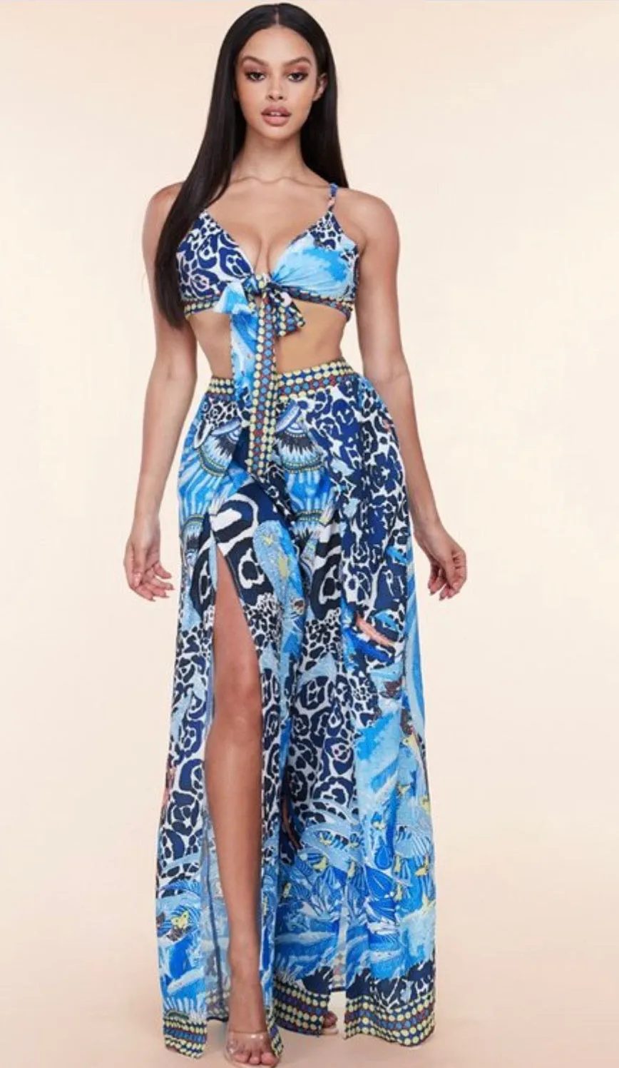 BoraBora Babe Crop Pants Set