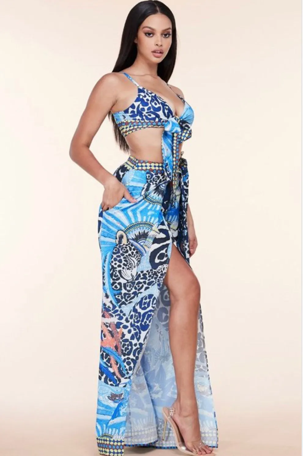 BoraBora Babe Crop Pants Set