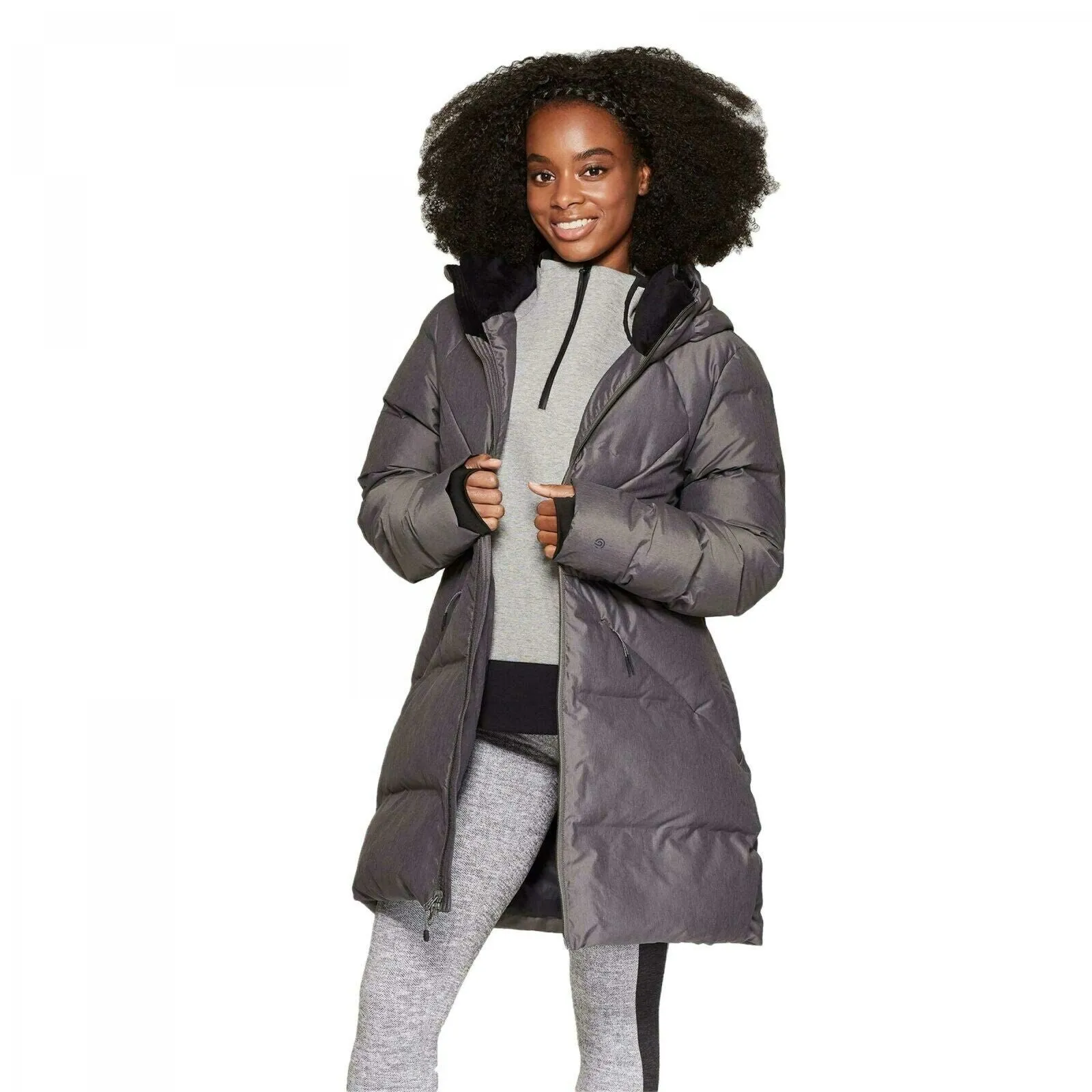 C9 Champion Women's 3/4 Length Puffer Jacket Parka Coat