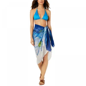 Calvin Klein Women's Ombre Daisy Pareo Wrap Scarf