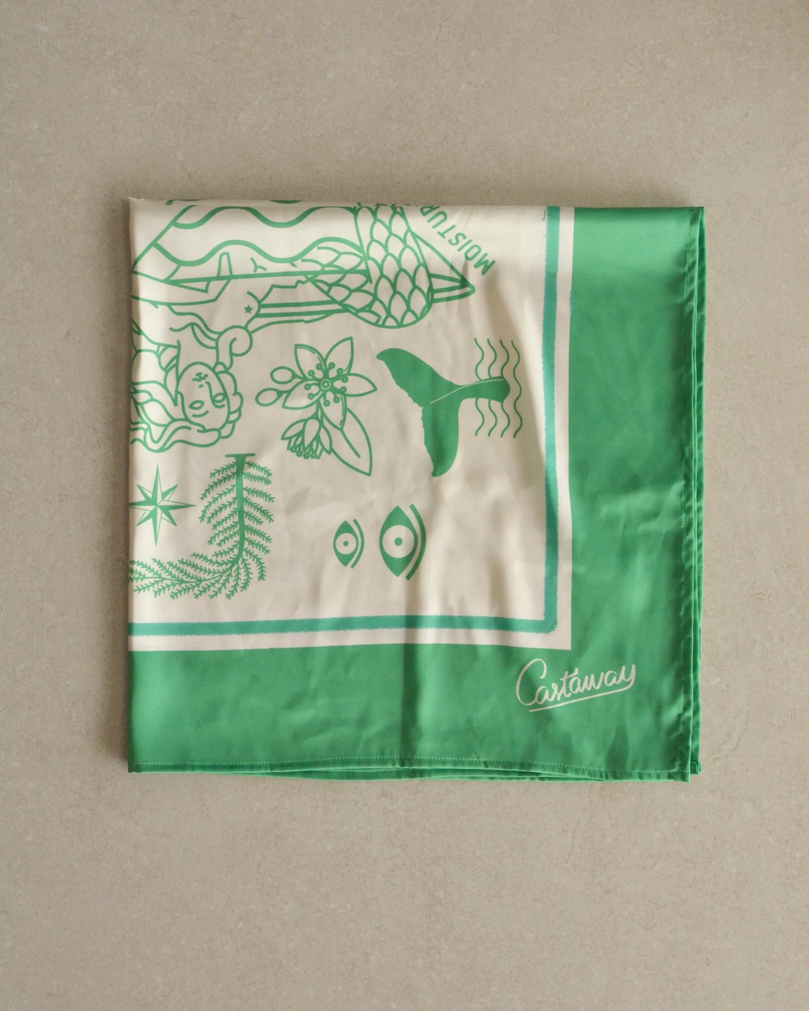 Castaway Mystic Mermaid Silk Scarf