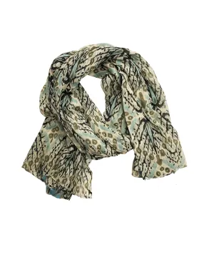 Chanda Cotton Scarf - Seafoam