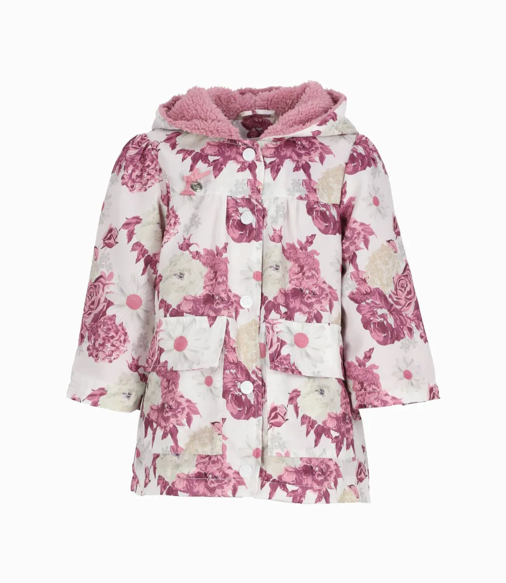 Chaqueta bebé con flores