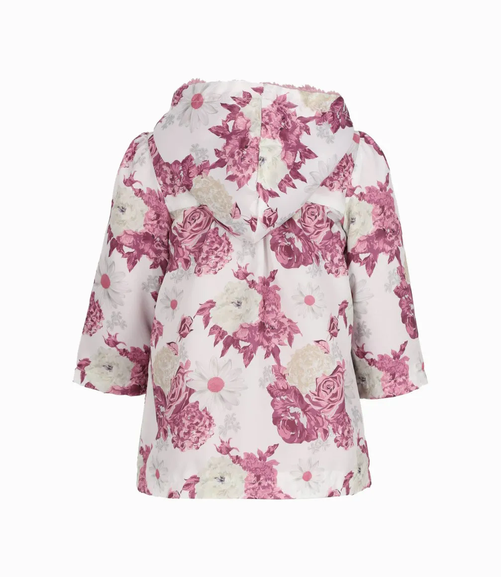 Chaqueta bebé con flores