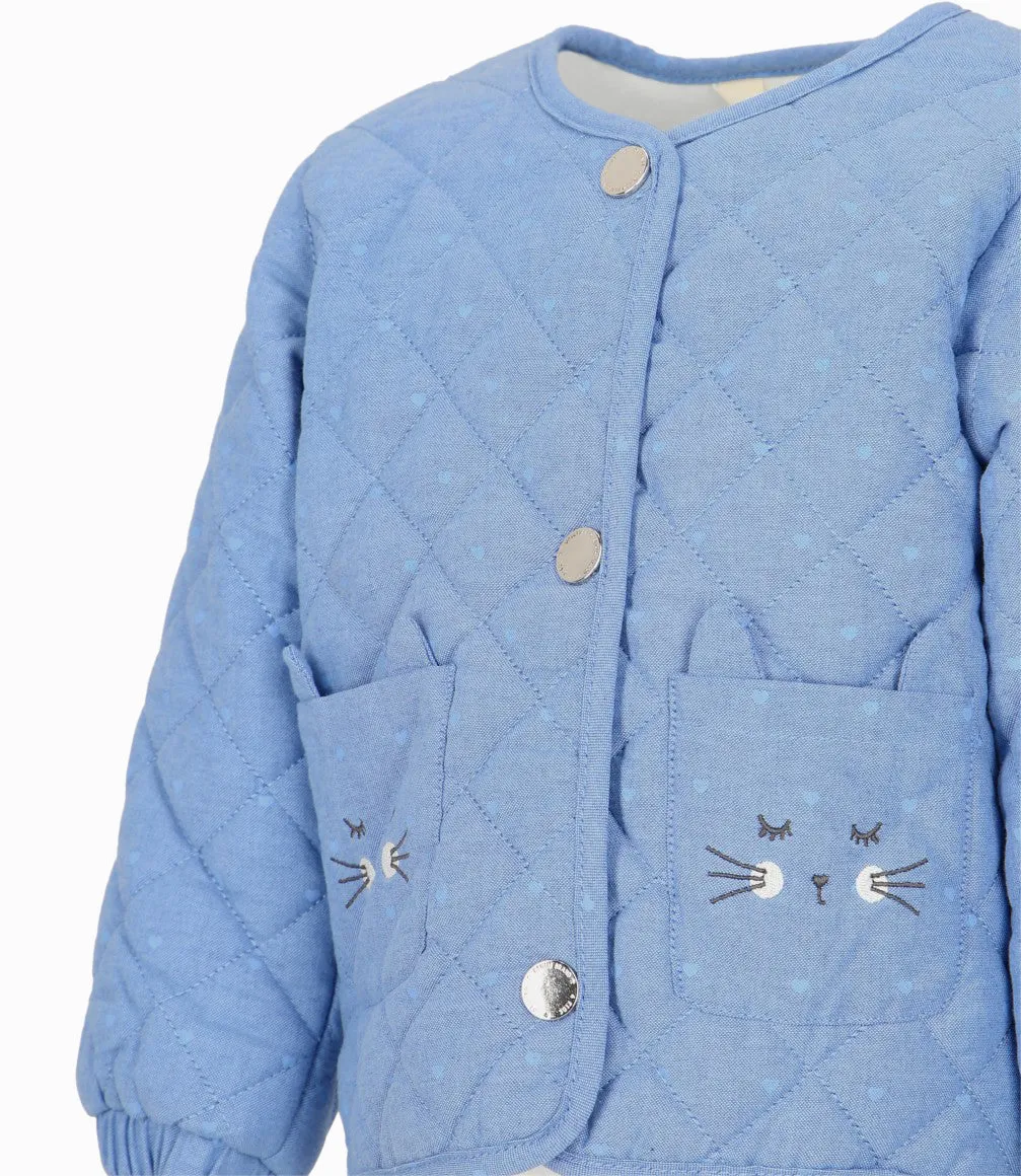 Chaqueta bebé niña quilt