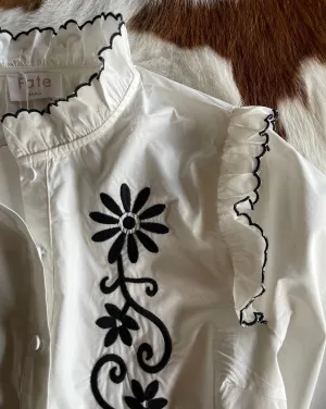 Chehalis Embroidered Blouse
