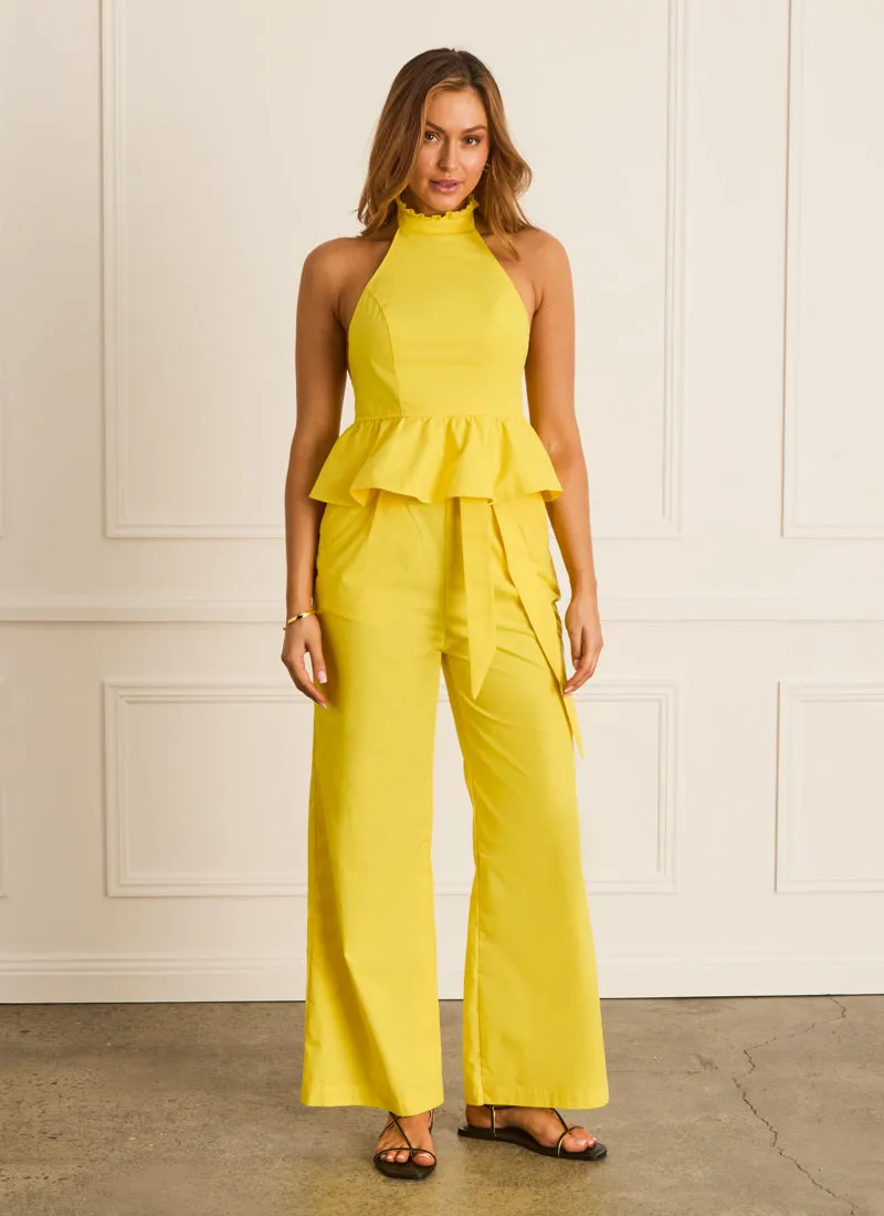 Citron Palazzo Pants