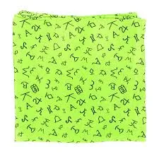 CL090500-33x33-Lime Scarf Wild Rag Brands
