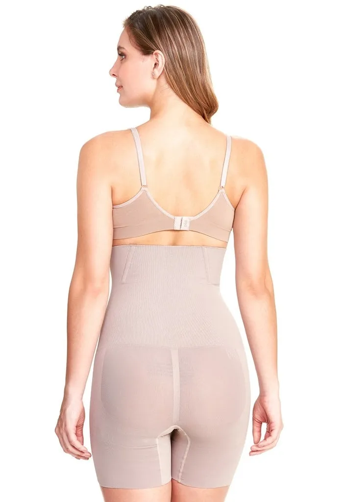 Control - Blush High waisted shorts Plié Shapewear