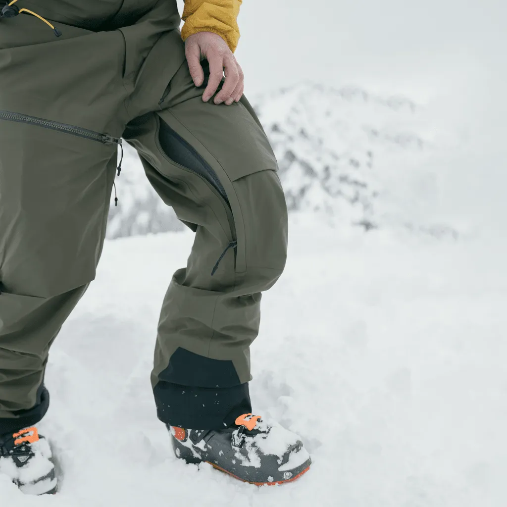 Coveted 3L Gore-Tex® bib pants - Olive