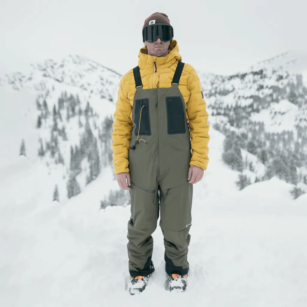 Coveted 3L Gore-Tex® bib pants - Olive