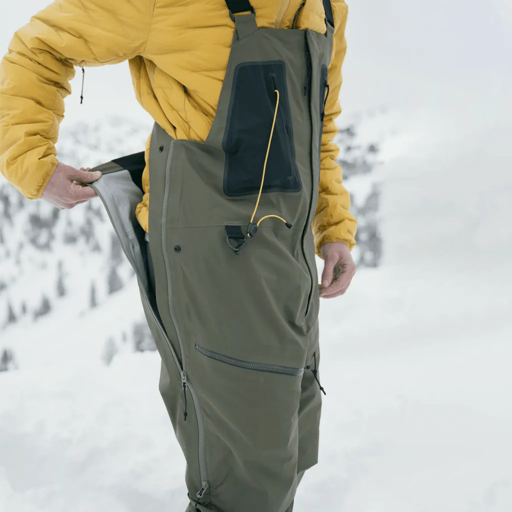 Coveted 3L Gore-Tex® bib pants - Olive